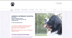 Desktop Screenshot of norwichveterinaryhospital.com
